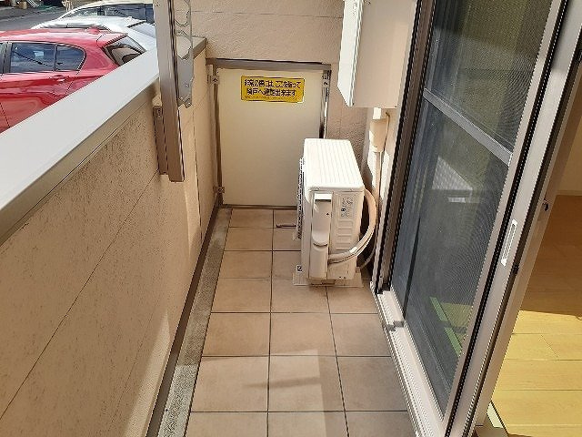 コンフォート・テラスのバルコニー