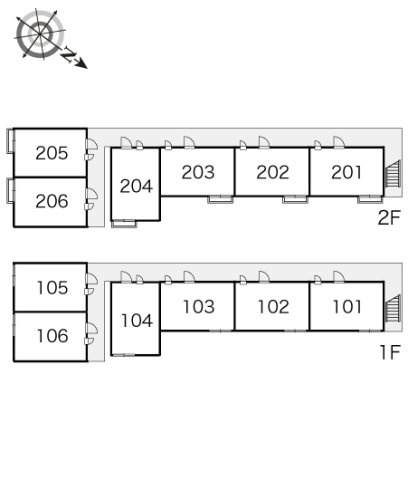 レオパレスフローラル北美町のその他