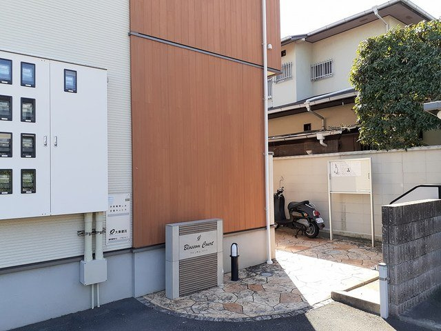 ブロッサム　コートのエントランス