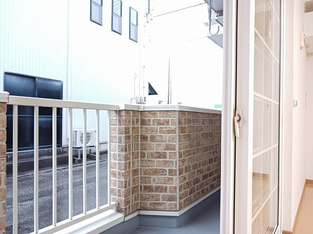 レスコアーヌのバルコニー