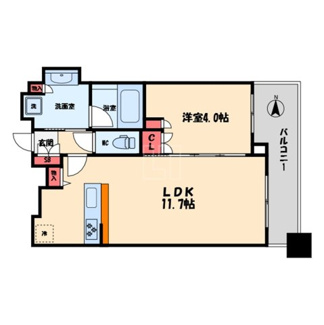 【間取り】 | シティタワー大阪本町 | シティタワー大阪本町　間取り