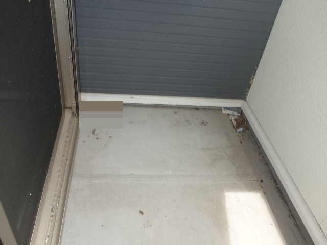 ファーストヒルズのバルコニー