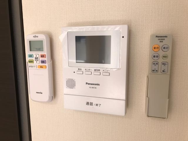 レヴァータⅡのセキュリティ|カメラ付インターホン