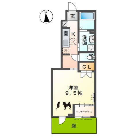 レヴァータⅡの間取り