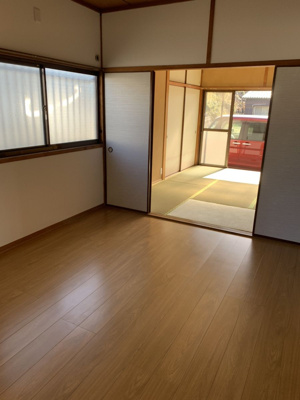 【居間・リビング】 | 吉野貸家 | ＊現入居者様の入居前に撮影したものです