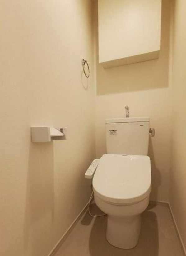 リブリ・三軒茶屋　敷金０　築浅　独立洗面台のトイレ