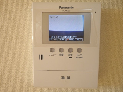 【セキュリティ】 | トレゾア | カメラ付インターホン（イメージ）