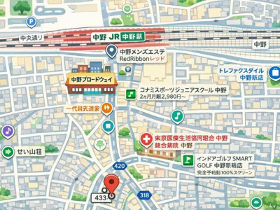 【地図】 | シャンボール中野