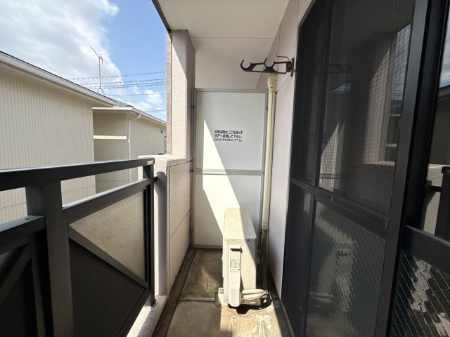 ラフィーヌ上野田Ⅱのバルコニー