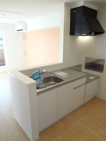 フルール・ソレイユ　Ⅱのキッチン