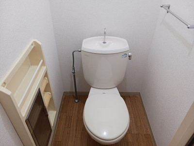 【トイレ】 | ハイツ小川Ｂ | 落ち着いたトイレです