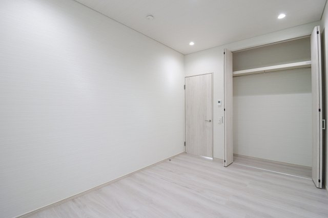 上桂前田町　新築参考Aプランの完成予想図|【施工例】
全居室に収納を設けている為、生活感が出にくく住環境を広々お使いいただけます。