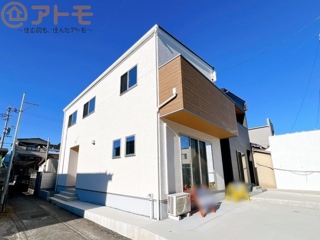 【外観】 | 駿河区中田1丁目　戸建　A号棟 | スタイリッシュな外観は毎日の帰宅が楽しみになりますね♪