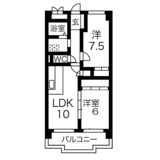 【間取り】 | パティオクラブ滝ノ水