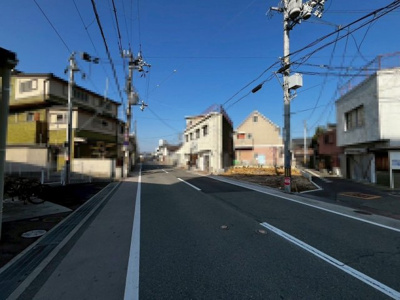 【前面道路含む現地写真】 | 菅原町　新築一戸建
