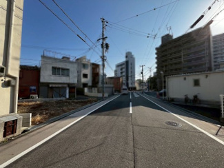 【前面道路含む現地写真】 | 菅原町　新築一戸建