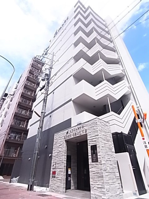 アドバンス神戸グルーブⅡの外観|きれいな外観です