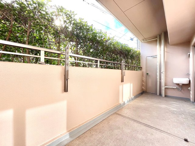 セントパークス平野公園のバルコニー