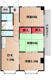 サンシャイン川久の間取り