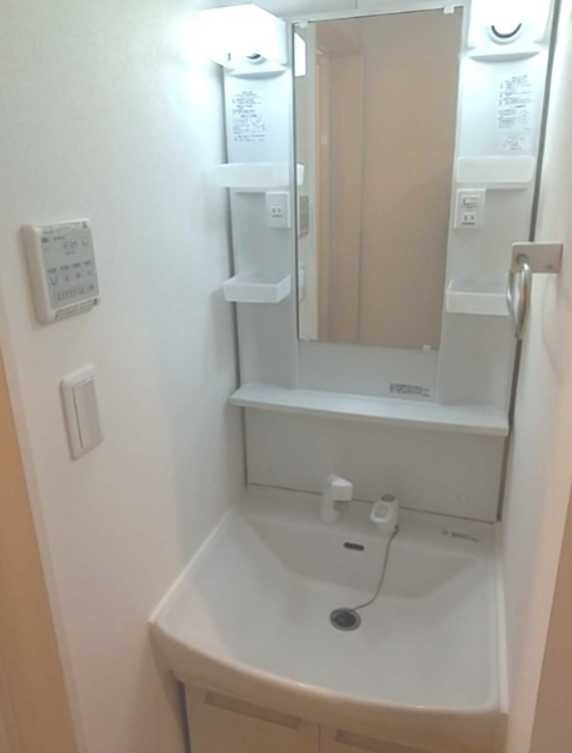 ミハス三軒茶屋Ⅱ　ネット無料　築浅　三軒茶屋エリアの洗面所