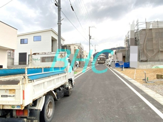 【前面道路含む現地写真】 | 大平１丁目　バードタウン石山大平BH　20号地