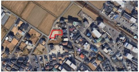 宇頭町リース地の地図