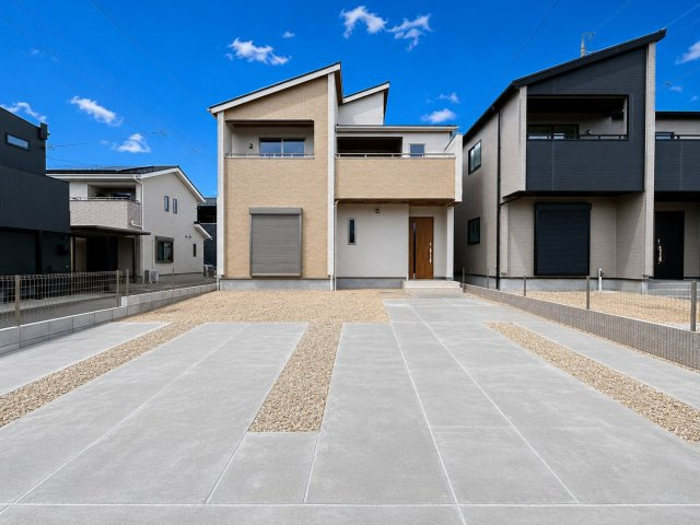 【商談中】ブルーミングガーデン　一宮市小信中島　全2区画分譲の駐車場|■駐車場　■ヤマダ不動産　株式会社リライフ　
■夢のマイホーム購入をフルサポートします！