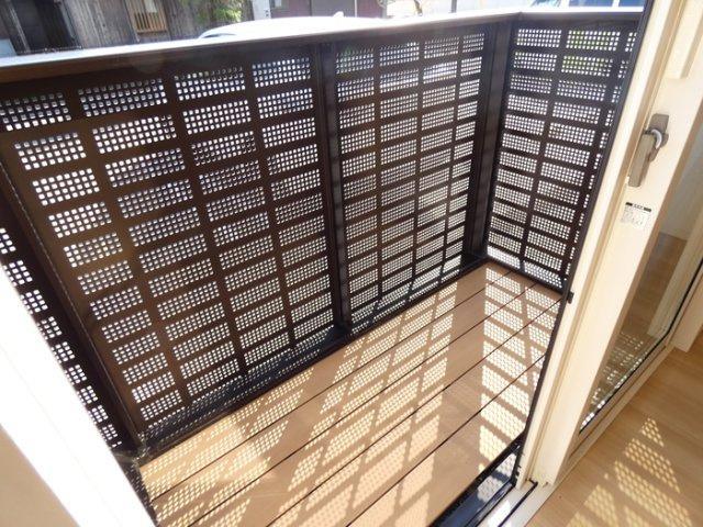 エーススクエア妻崎のバルコニー