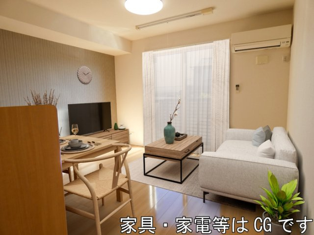 エーススクエア妻崎の居間・リビング