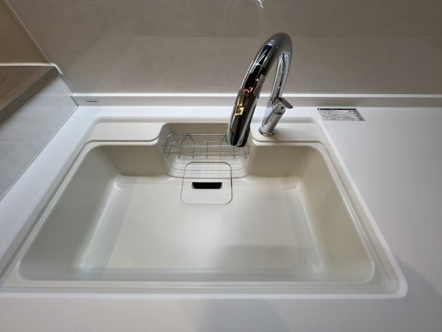 シンクが広いので大きな魚も捌けそうです