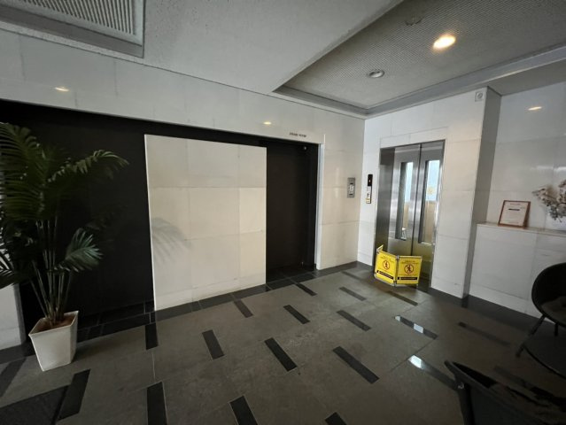 ロビーも広々としています