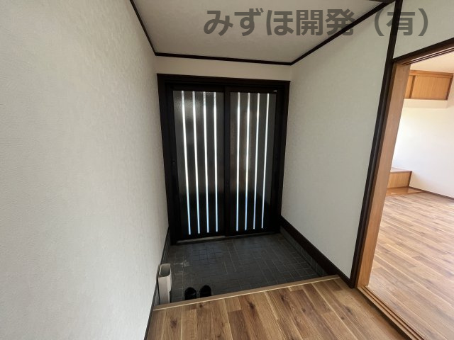 村山市大字河島甲831の玄関|3/23撮影　リフォーム完了！
明るい雰囲気になりました♪