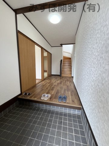 村山市大字河島甲831の玄関|5/12撮影　リフォーム完了！
