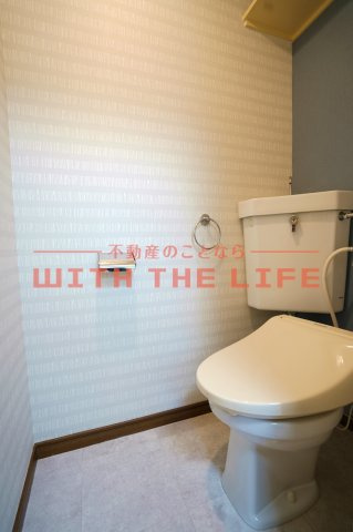 西田産業第6ビル【キャッシュバック対象物件】のトイレ|落ち着いたトイレです