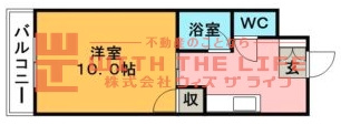 西田産業第6ビル【キャッシュバック対象物件】の間取り