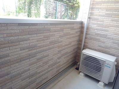 【バルコニー】 | グリーンテラスⅨ | お洗濯にも便利なバルコニー付き