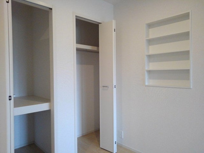 【収納】 | グリーンテラスⅨ | 収納のためのスペースです