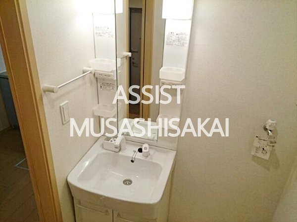 ビル　ベリーの洗面所