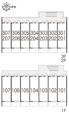 【区画図】 | レオパレスパストラル
