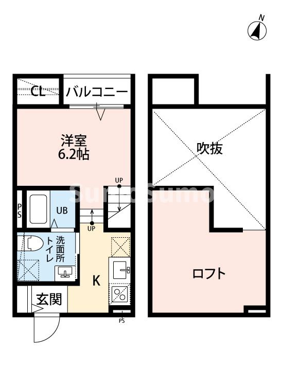 プリムローズ吉塚の間取り