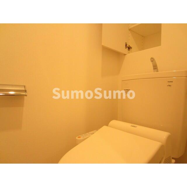 フレアージュ恵比寿のトイレ|ゆったりとした空間のトイレです