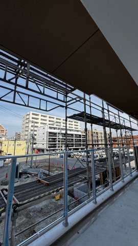 フランディオール桜並木の展望