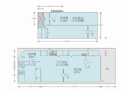 砂道町倉庫の間取り