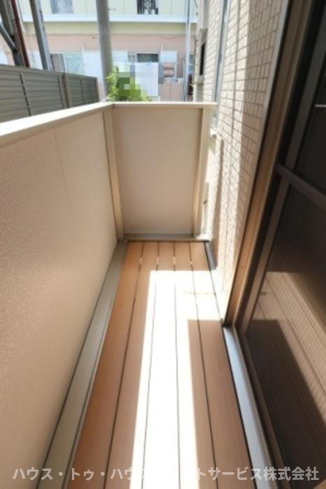 ベルフルールのバルコニー