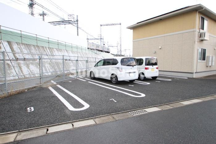 プロスパー62の駐車場