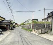 半田市桐ケ丘5丁目　売り土地の前面道路含む現地写真|前面道路含む現地写真です
