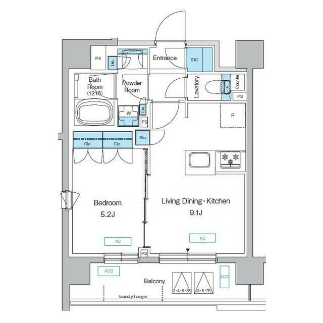 プレディアコート三軒茶屋の間取り