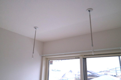 【内装】 | フェニーチェ浜寺 | 室内物干し　※イメージ　同物件・同間取り・別号室の写真です