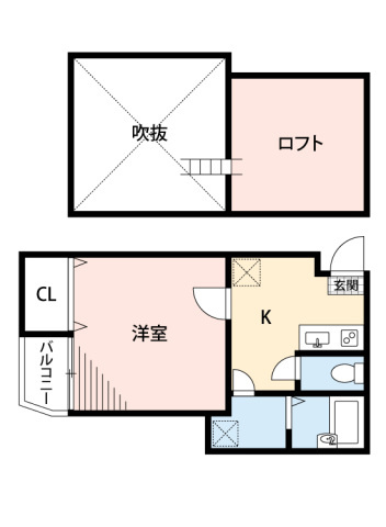 ベネフィスタウン六本松１の間取り