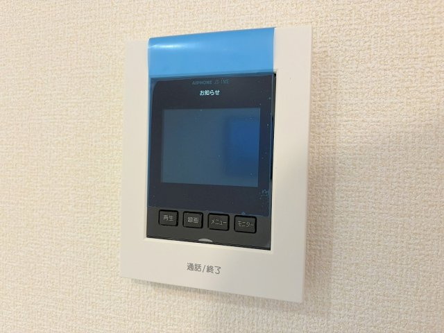 八潮市木曽根　新築戸建　全1棟の防犯設備|来客時に安心なTVモニターホン